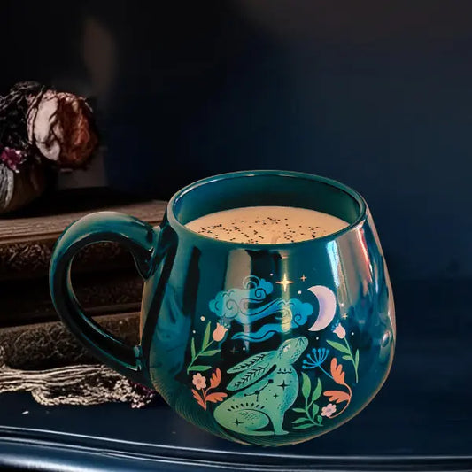 Bougie mug Midnight hare - Lueurs Nocturnes