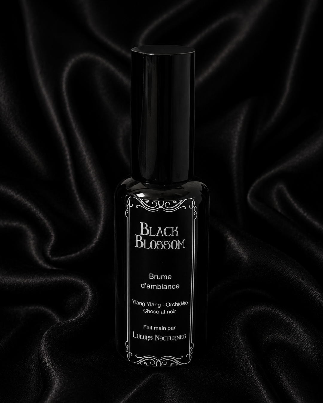 Black Blossom ~ Brume d'ambiance (ylang ylang, orchidée, chocolat noir)