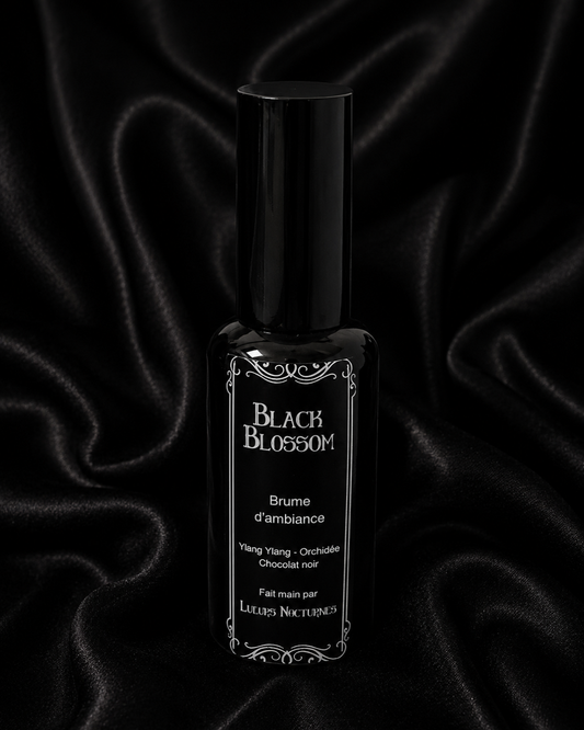 Black Blossom ~ Brume d'ambiance (ylang ylang, orchidée, chocolat noir)