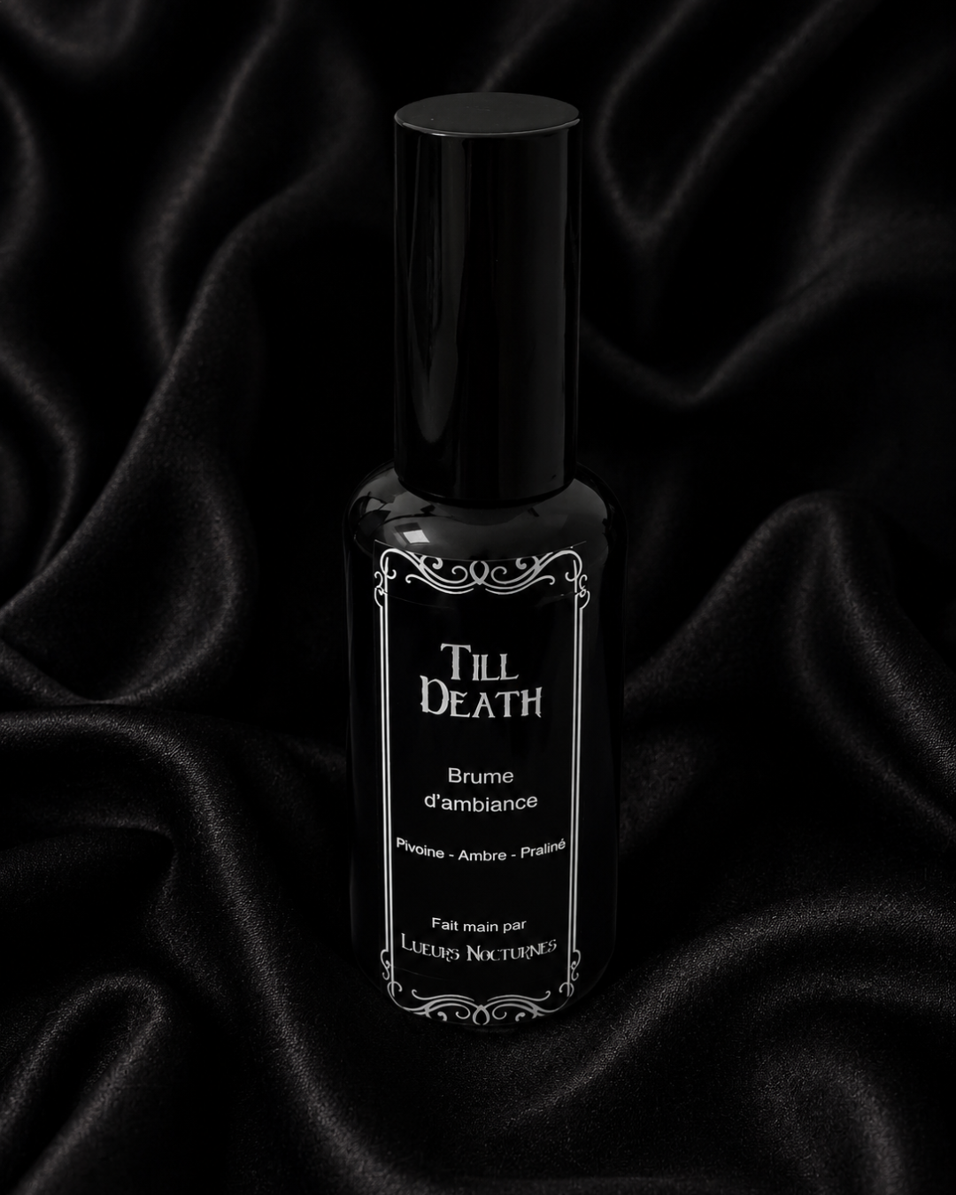 Till Death ~ Brume d'ambiance (pivoine, ambre, praliné)