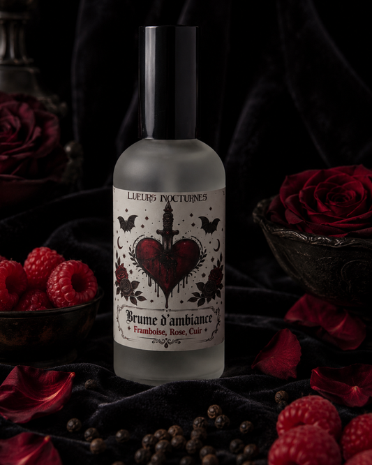 Bloody Love ~ Brume d'ambiance (framboise, rose, cuir)