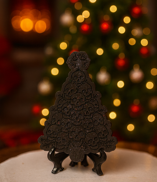 Fondant Creepmas Tree (pin, sapin et santal)
