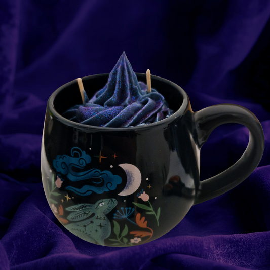 Bougie mug Midnight hare